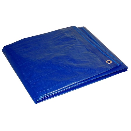 Dry Top Medium Duty Tarp, 9 ft x 12 ft, Blue 912